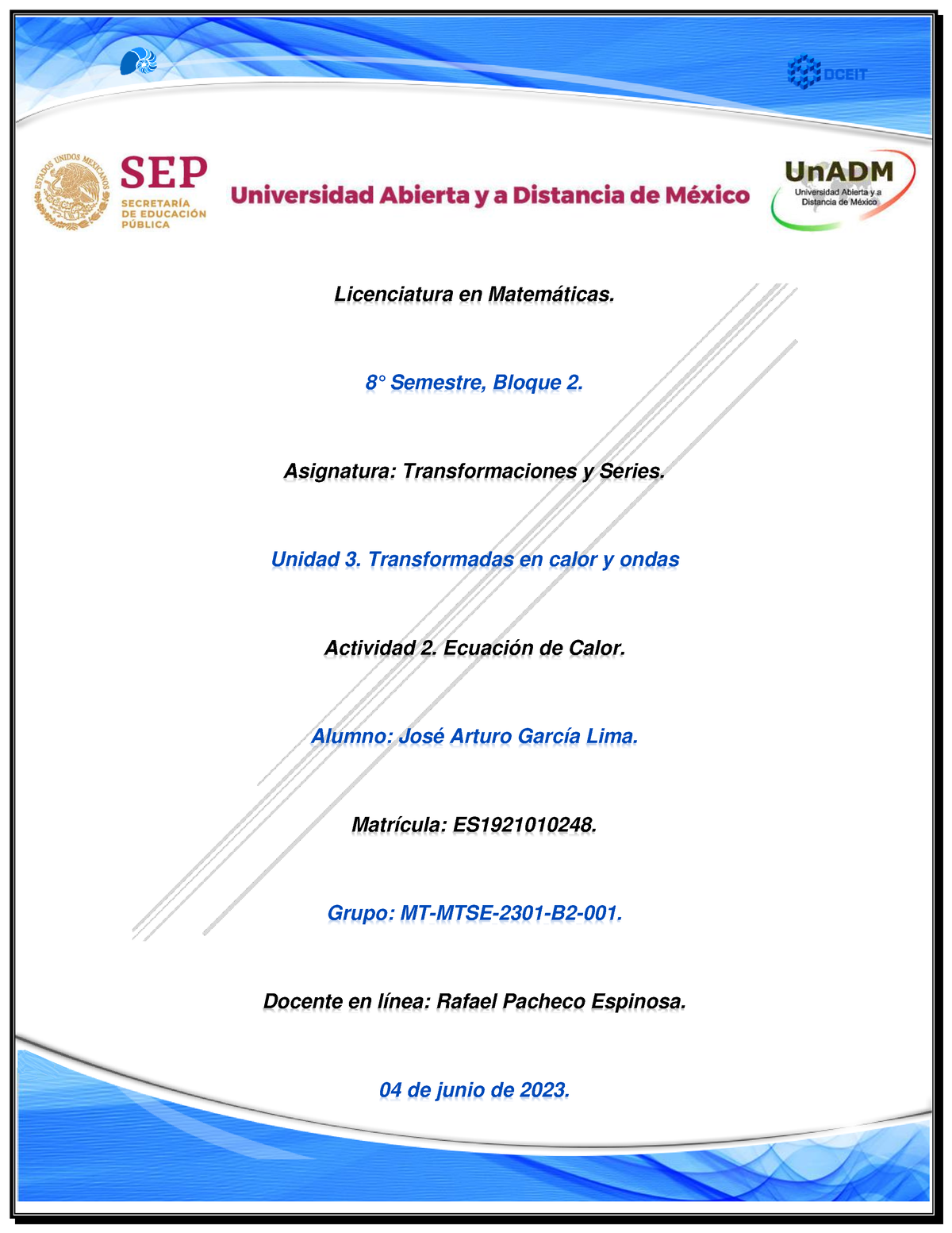 MTSE U3 A2 JOGL   Apuntes   Licenciatura En Matemáticas 8° Semestre