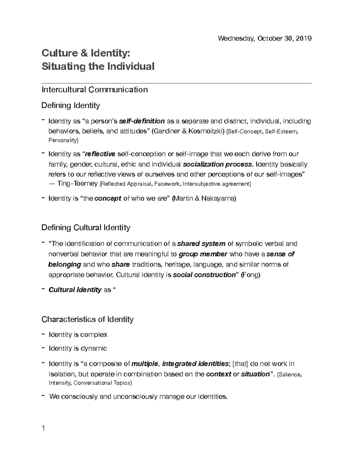 Ch 7 - Intercultural Communication CMST 280 Book: Communication Between ...