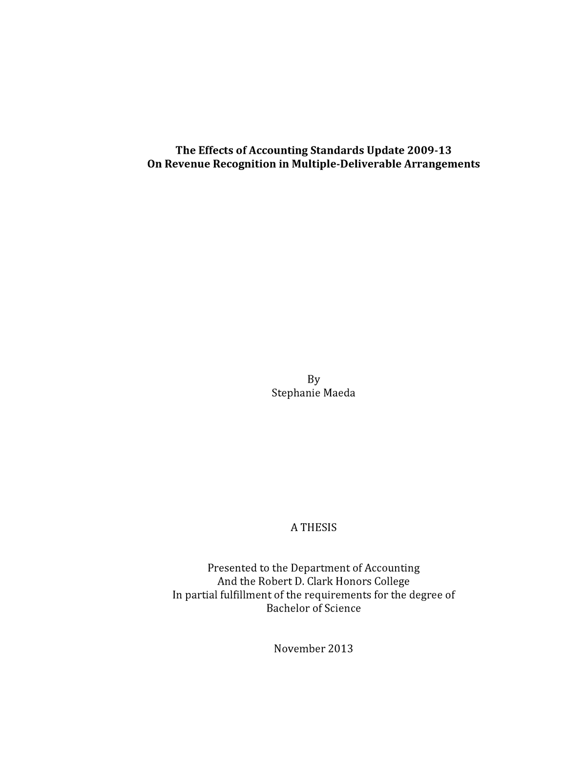 revenue management phd thesis