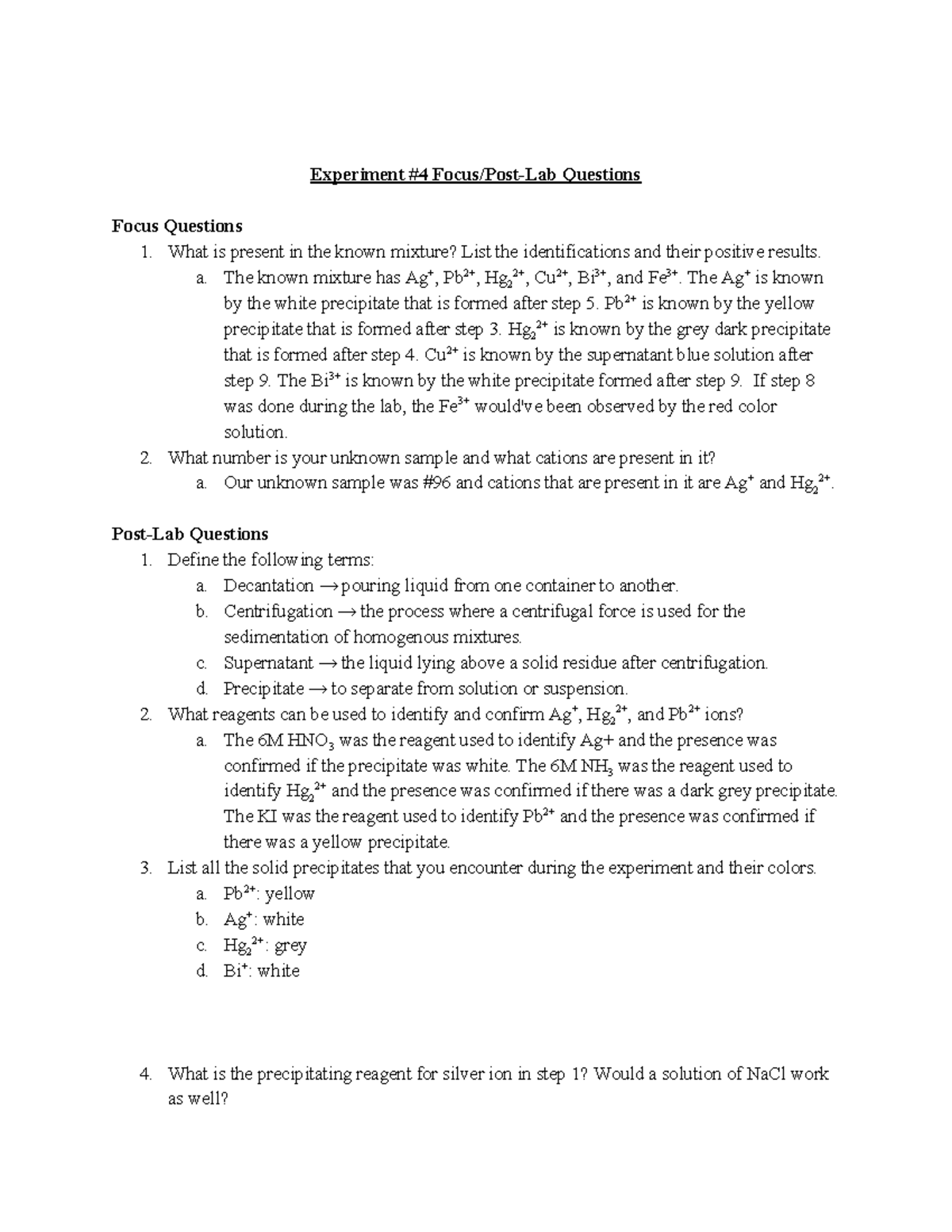 experiment 3 dna extraction post lab questions