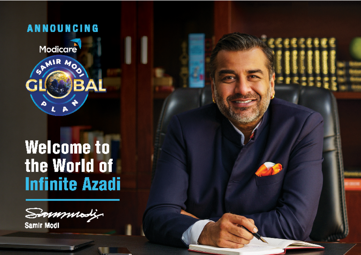 Samir Modi Global Plan Leaflet - Welcome to the World of Infinite Azadi ...