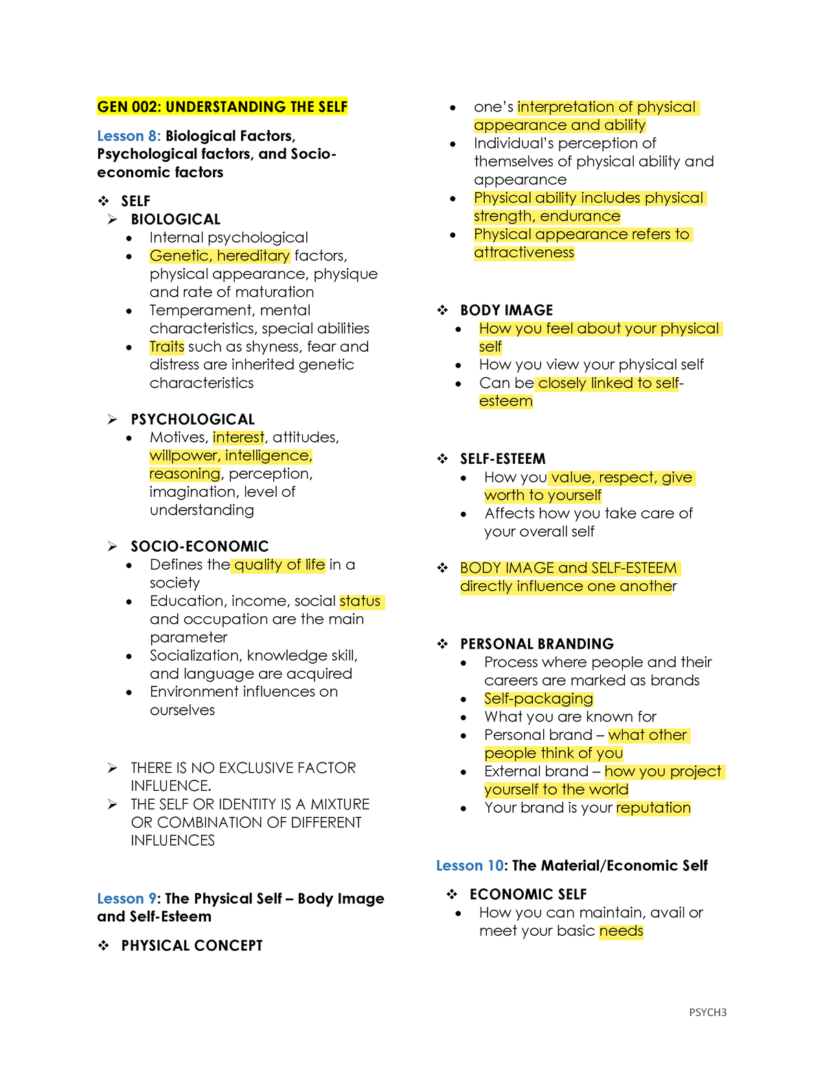 Reviewer P2 - Summary Purposive Communication - GEN 002: UNDERSTANDING ...