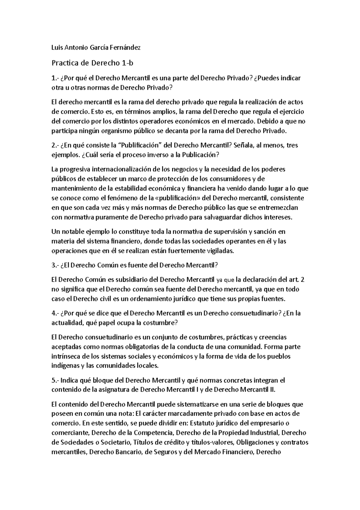 Practica Derecho 1-b - Luis Antonio García Fernández Practica De ...