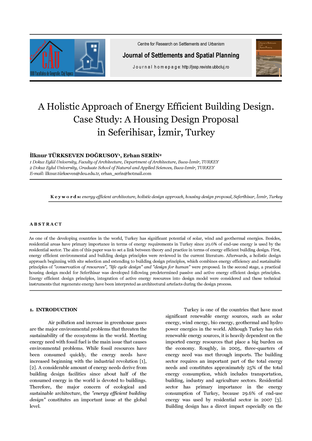 05JSSP012015 - design - A Holistic Approach of Energy Efficient ...