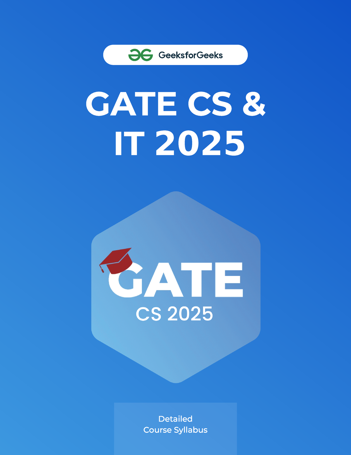 GATE 2025 Syllabus Full - GATE CS & IT Detailed Course Syllabus 2025 ...