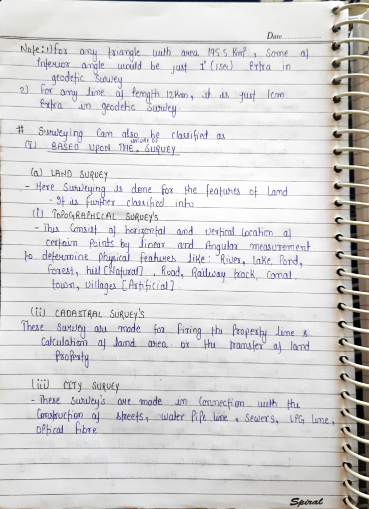 1 surveyimg-merged - Hand written notes - Date Note: :1) For any ...