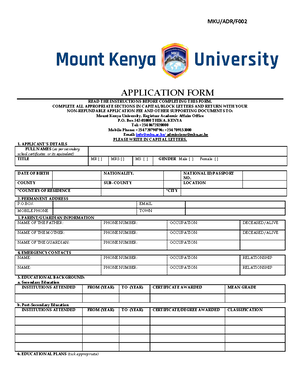 application letter 2 bac