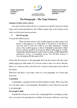 Examples of narrative paragraphs - Narrative paragraphs Narration: A ...