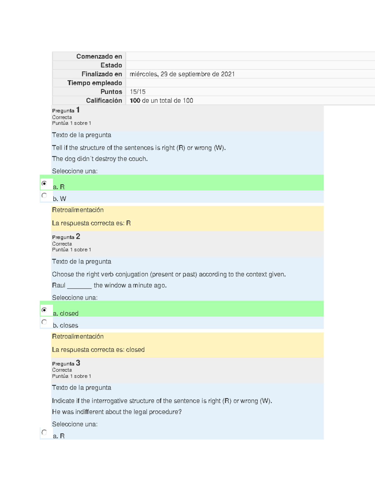 assignment 1 questionnaire u1 idioma extranjero 3