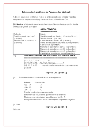 Cuaderno Algoritmos - Algoritmo y Programacion - Studocu