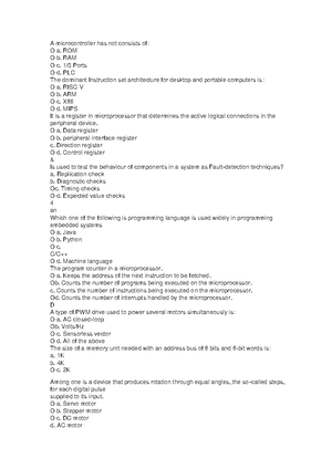 Design of Mechatronics system questions - Design of Electromechanical ...
