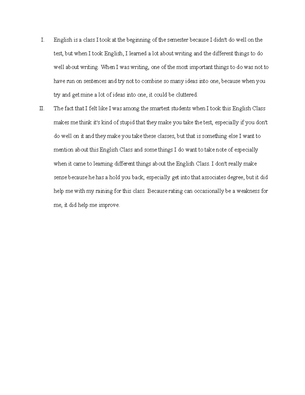 Eng 490 These Were Some Extra Writing Skills I English Is A Class