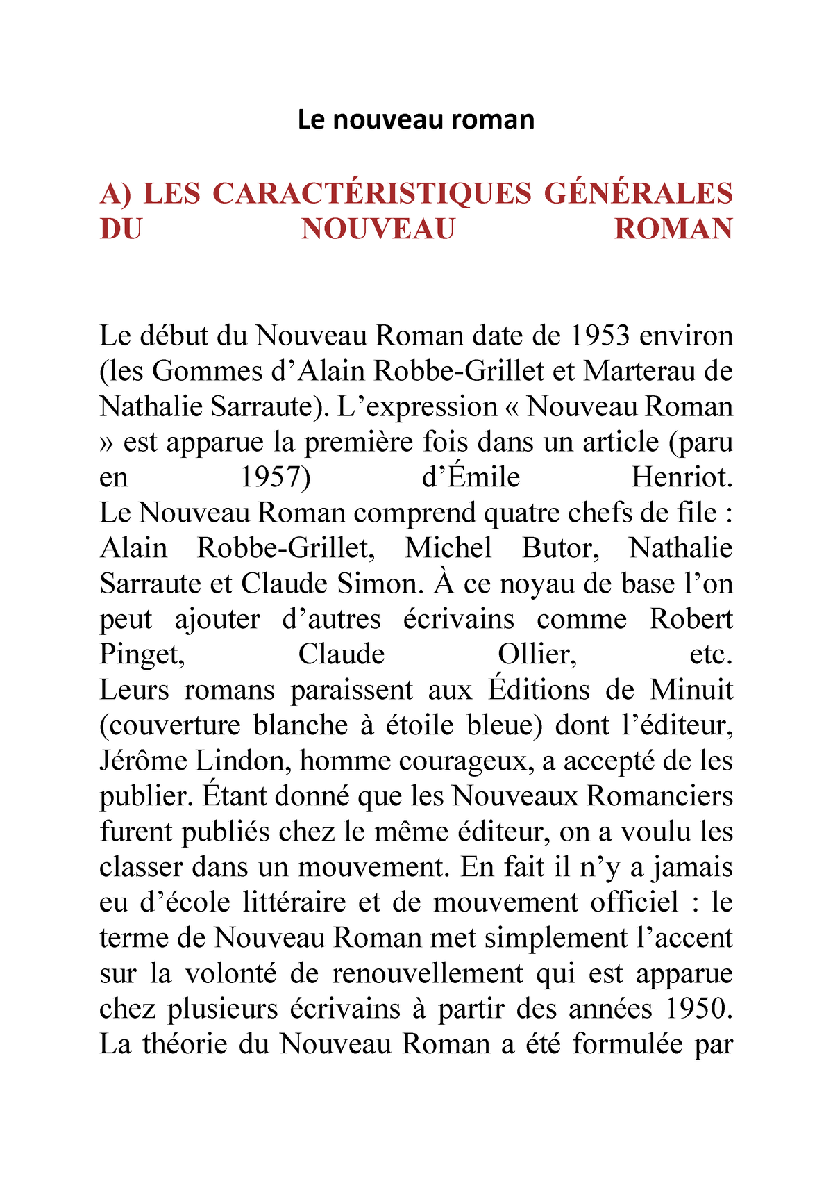 le-nouveau-roman-l-expression-nouveau-roman-de-est-apparue-la