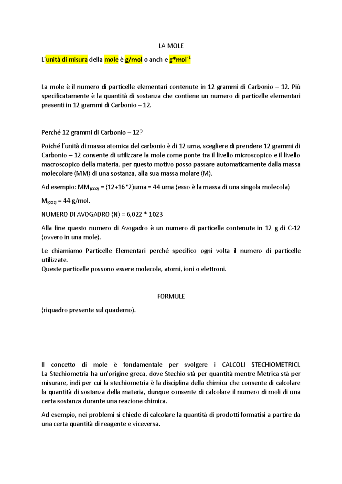 scienze-la-mole-l-unit-di-misura-della-mole-g-mol-o-anch-e