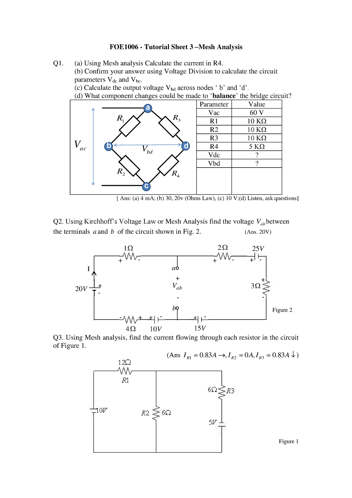 tutorial-questions-3-foe1006-tutorial-sheet-3-mesh-analysis-q1-a