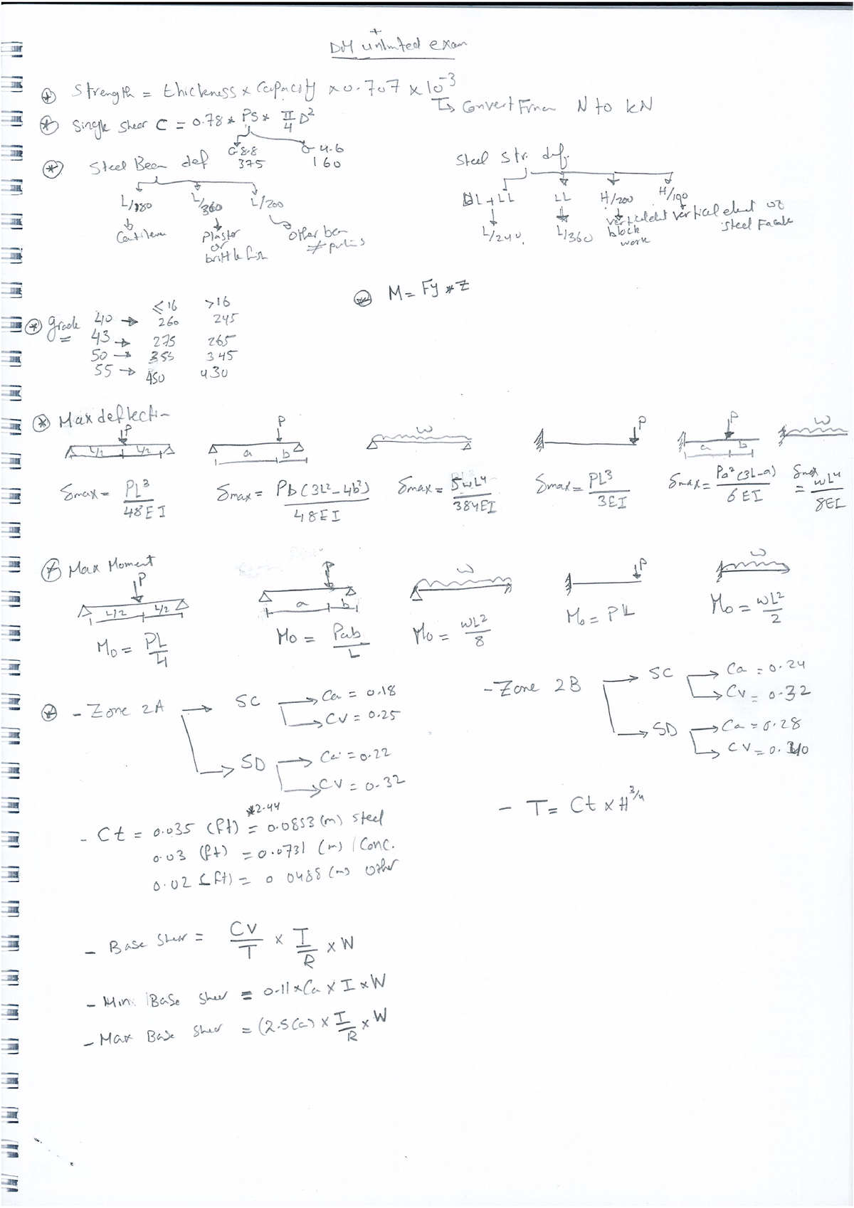 Day 1 - Structural Design 2 - Studocu