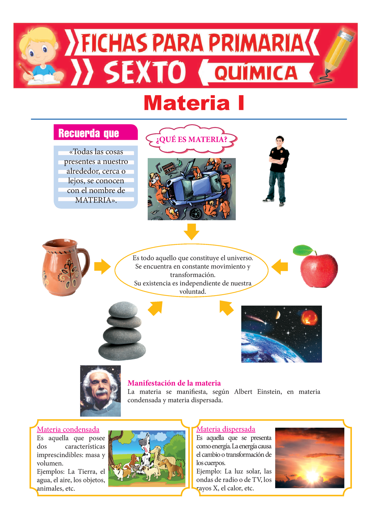 Propiedades Generales De La Materia Ejemplos Para Sexto De Primaria ...