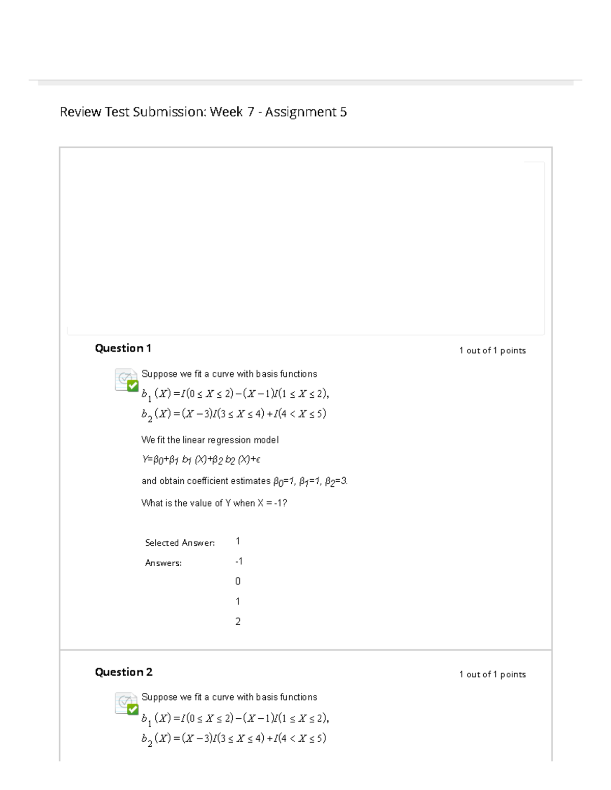 Review Test Submission Week 7 - Assignment 5 - Review Test Submission ...