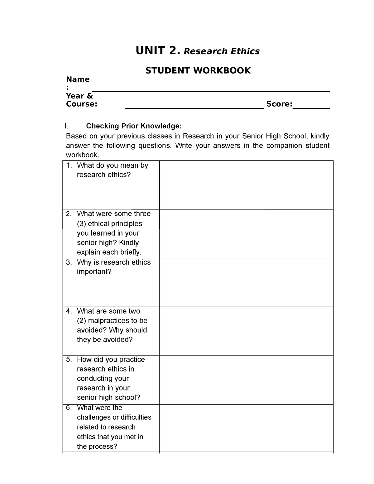 research 2 worksheet