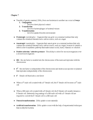 Genetics Exam 3 - exam 3 notes - Chapter 13 The genetic information is ...