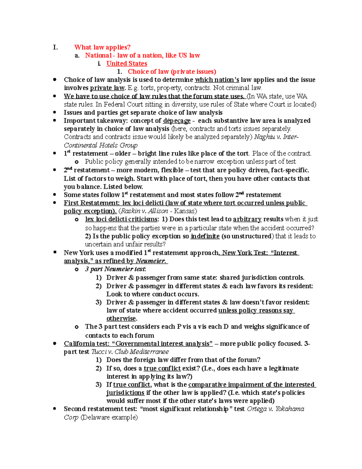 transnational-class-notes-i-what-law-applies-a-national-law-of