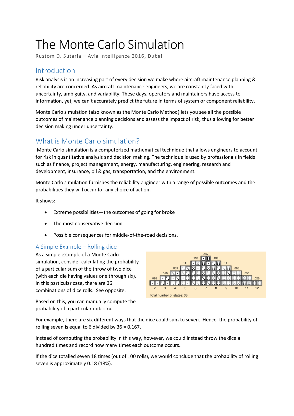 Monte Carlo Simulation The Monte Carlo Simulation R U S To M D S U T   Thumb 1200 1697 