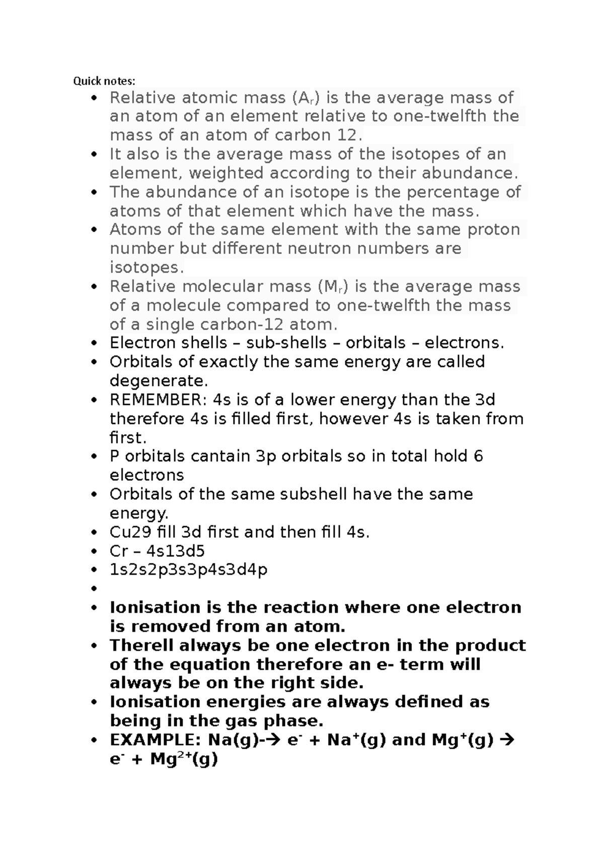 a-documents-chemistry-relative-atomic-mass-ar-relative-atomic