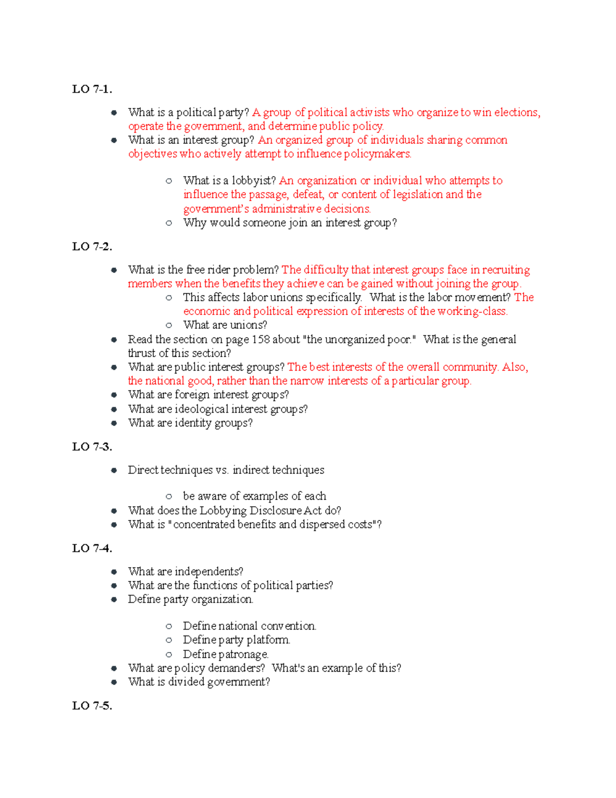 Chapter 7 Quiz Political Science LO 7 1 What Is A Political Party A   Thumb 1200 1553 