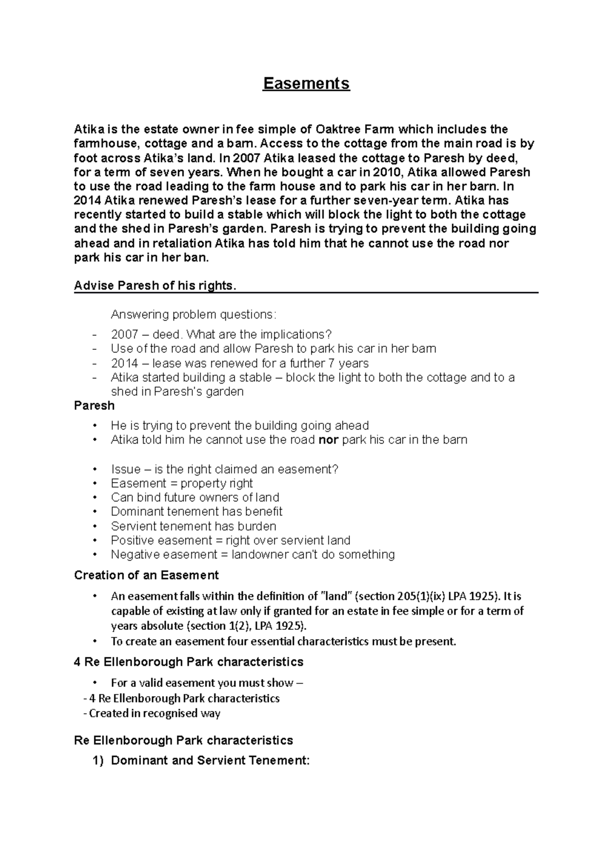 Exam 2017 Questions And Answers Land Law Llbp 2205 Dmu Studocu