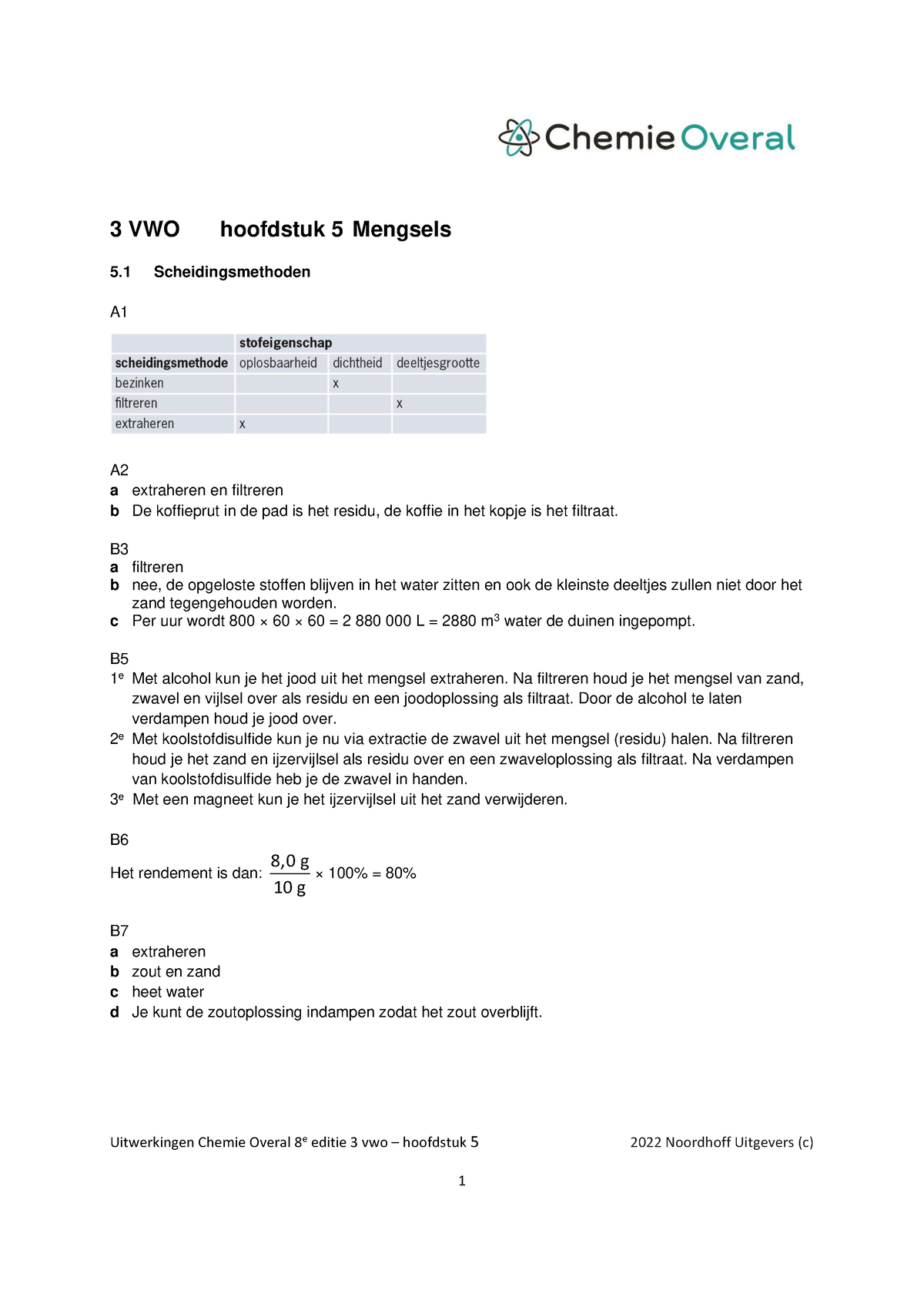 Chemie Overal 3V H5 Uitwerkingen - Uitwerkingen Chemie Overal 8e Editie ...