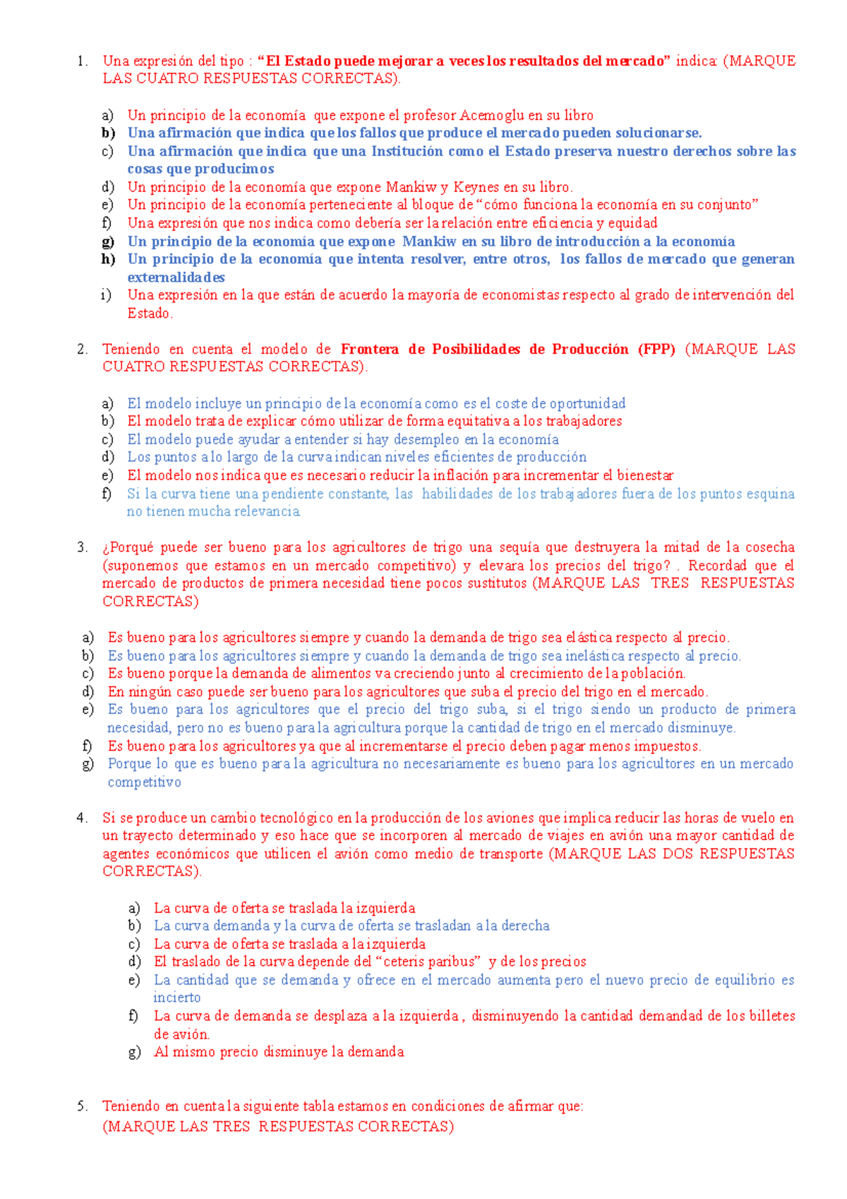 Cuestionario con rpta - test con respuestas - Una expresión del tipo ...