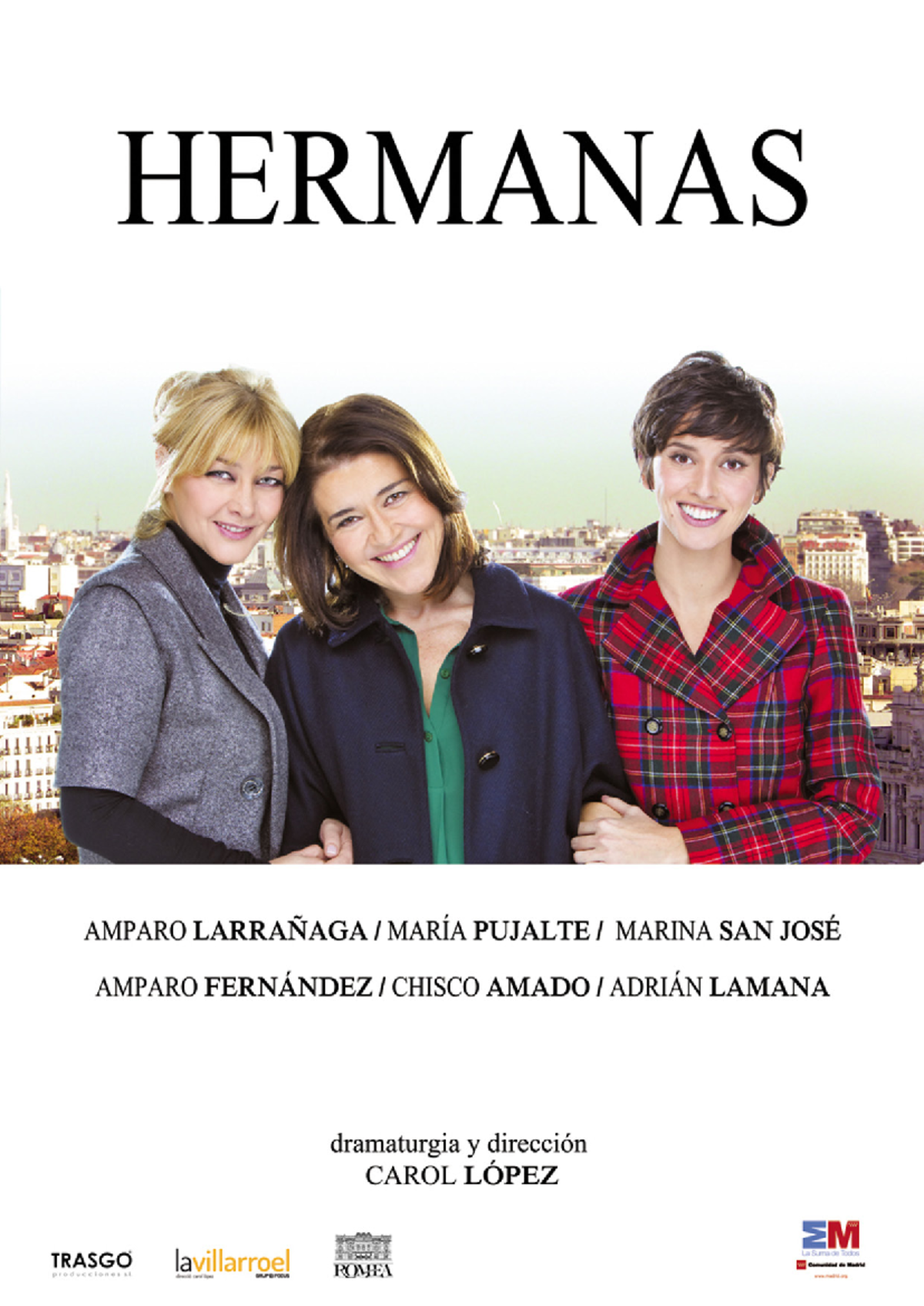 Hermanas obra brochure - La OBRA Premios, Crítica y Sinopsis Carol ...