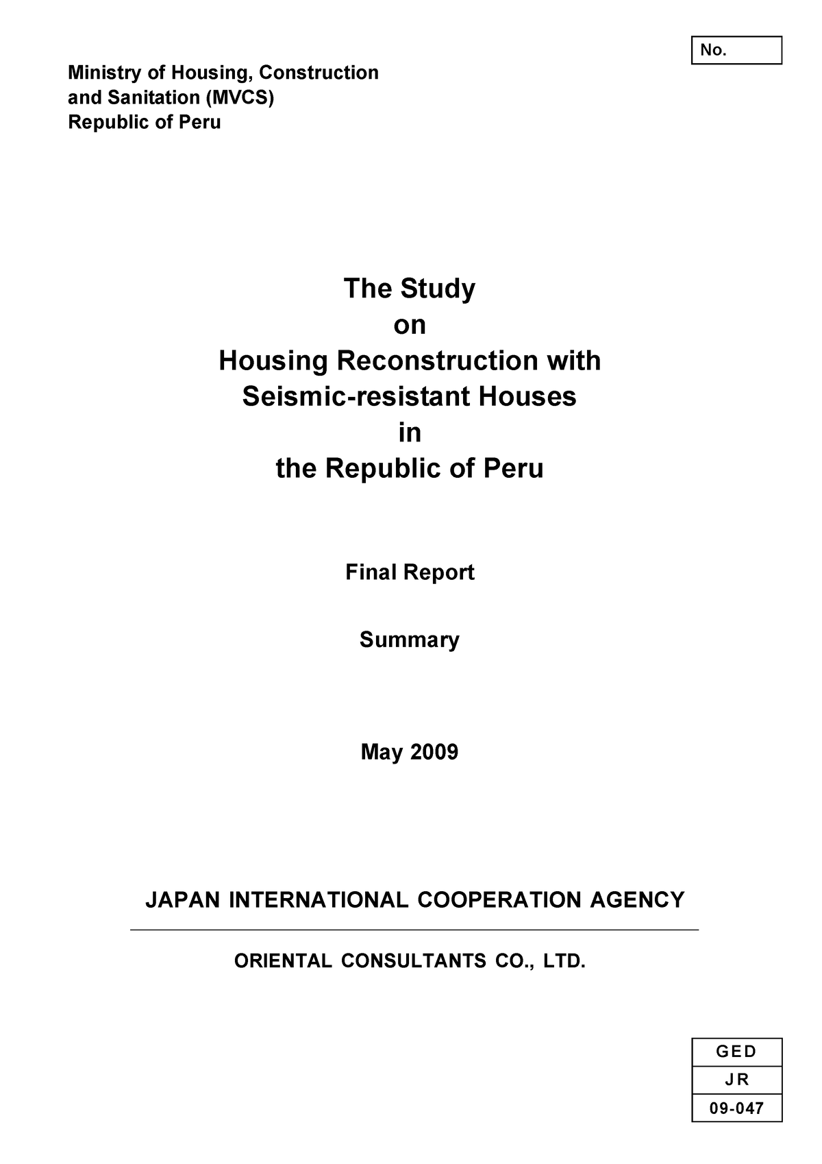 11937042-jica-mvcs-cerfvrfvr-no-09-j-r-g-e-d-the-study-on-housing