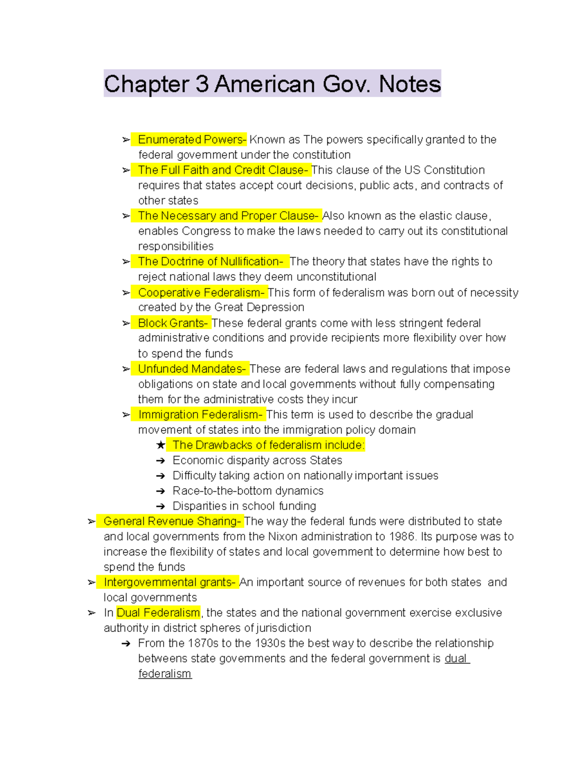 Enumerated Powers Definition Ap Gov - q71a19u