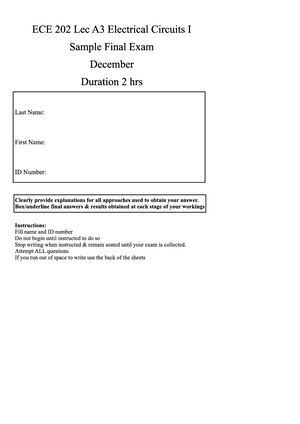 Assignment no 5 Ch6 - Ece202 - ie cdf g 41 19 5000 s IE 50mF 547250mA ...