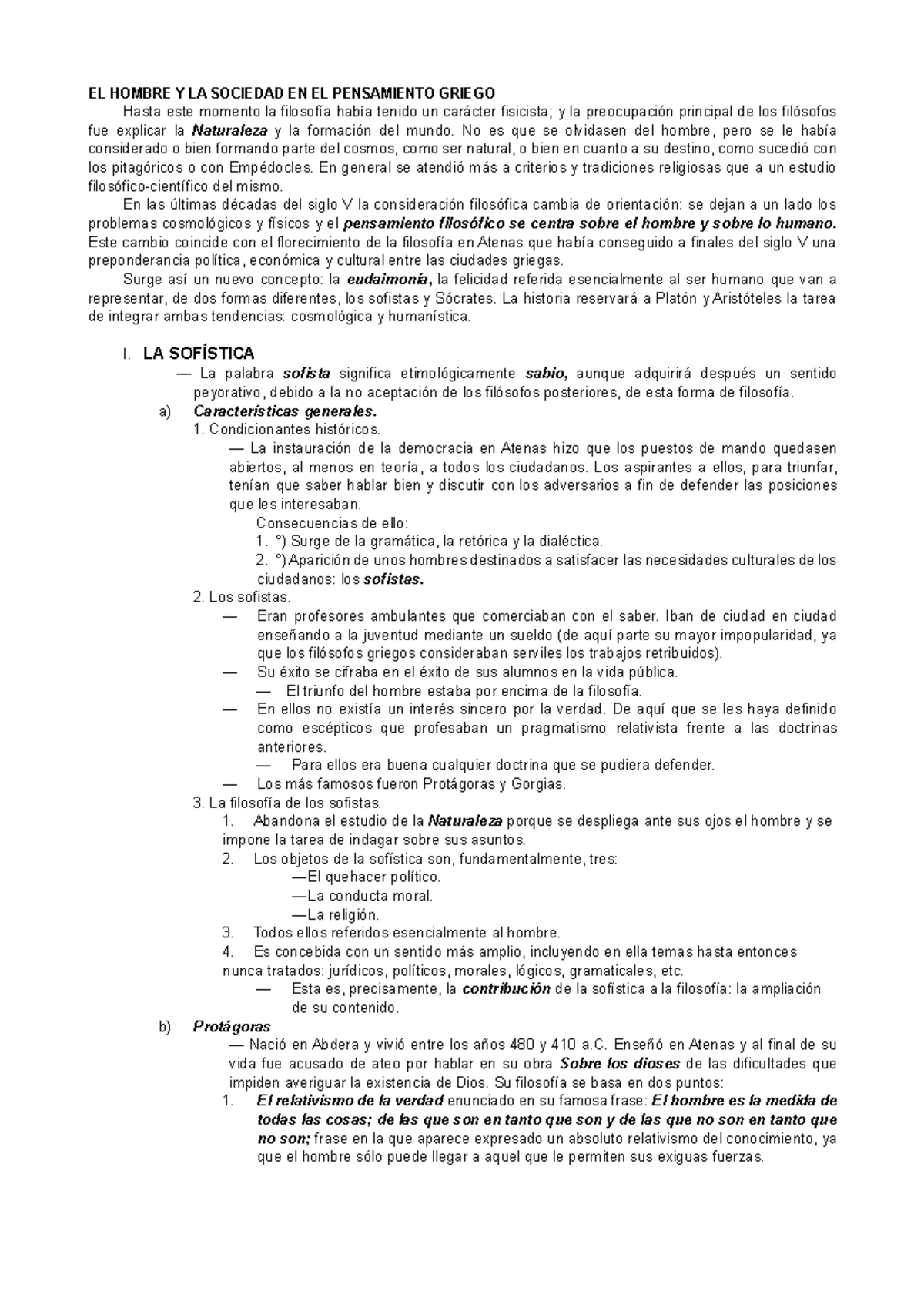 01 Sofistas y Sócrates.Carramiñana - EL HOMBRE Y LA SOCIEDAD EN EL ...