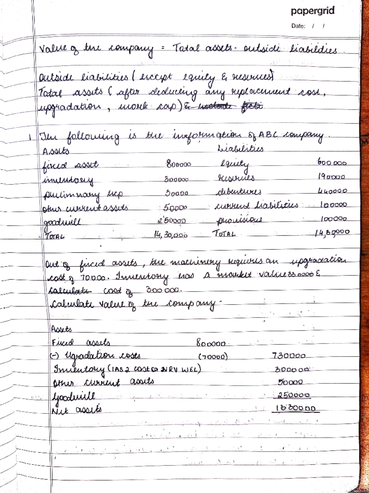 FM Unit 3 Problems - bachelors of commerce - Studocu