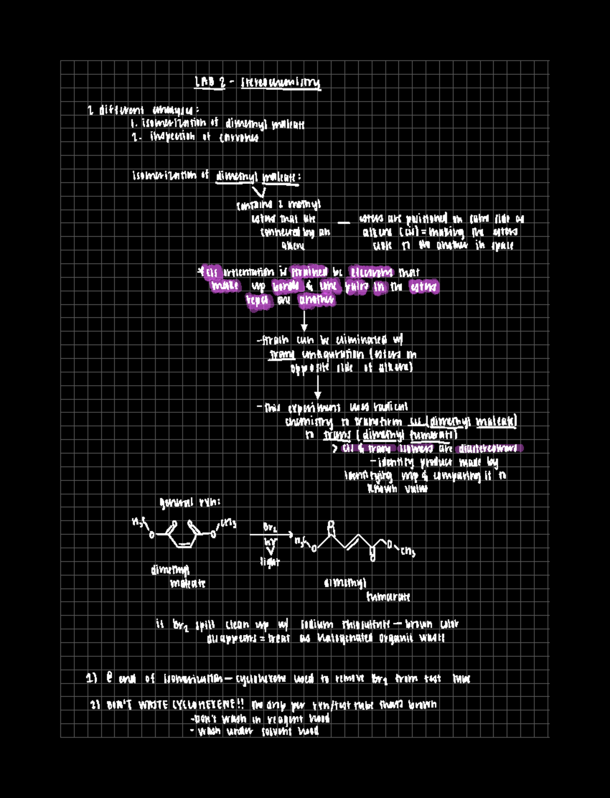 Lecture Notes For Stereochemistry Lab - AI Stereochemistry 2 Different ...