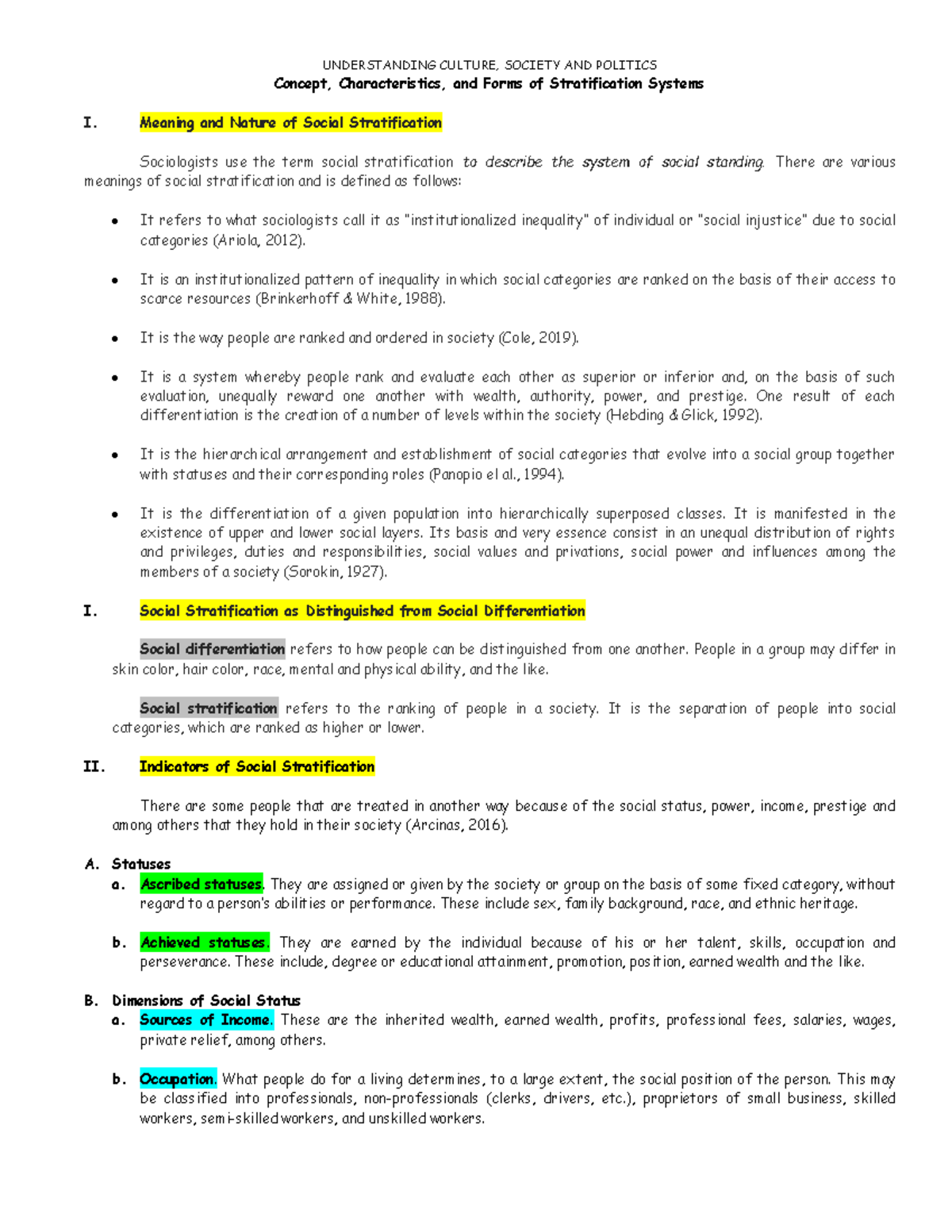 group-2-concept-characteristics-and-forms-of-stratification-systems