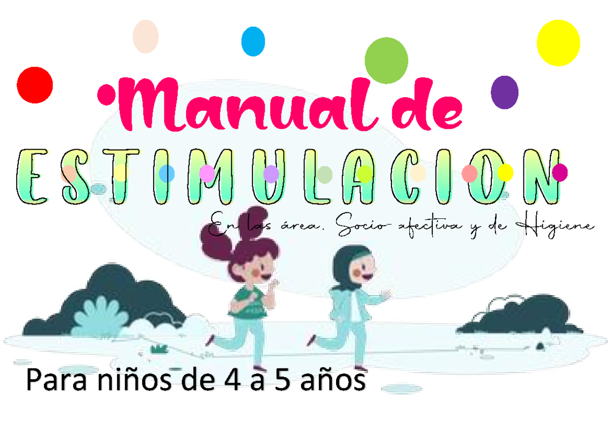 Cuadernillo DE Estimulacion - Para niños de 4 a 5 años ...
