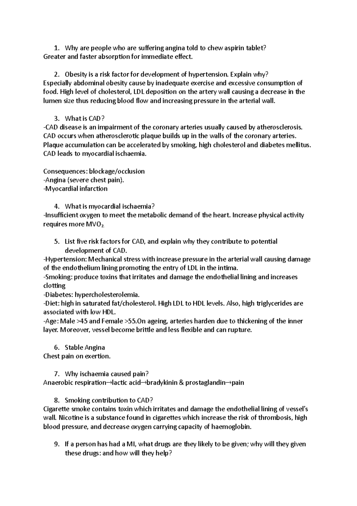 Biology final exam revision 1. Why are people who are suffering