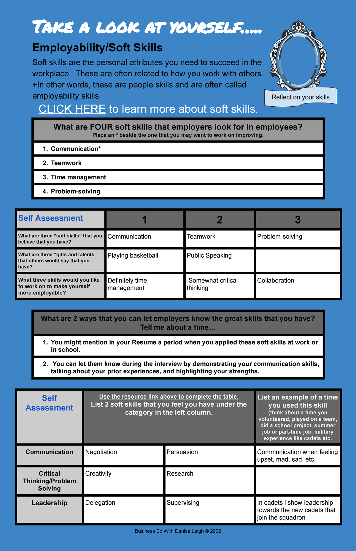 week 2 assignment template employability skills and the future of work