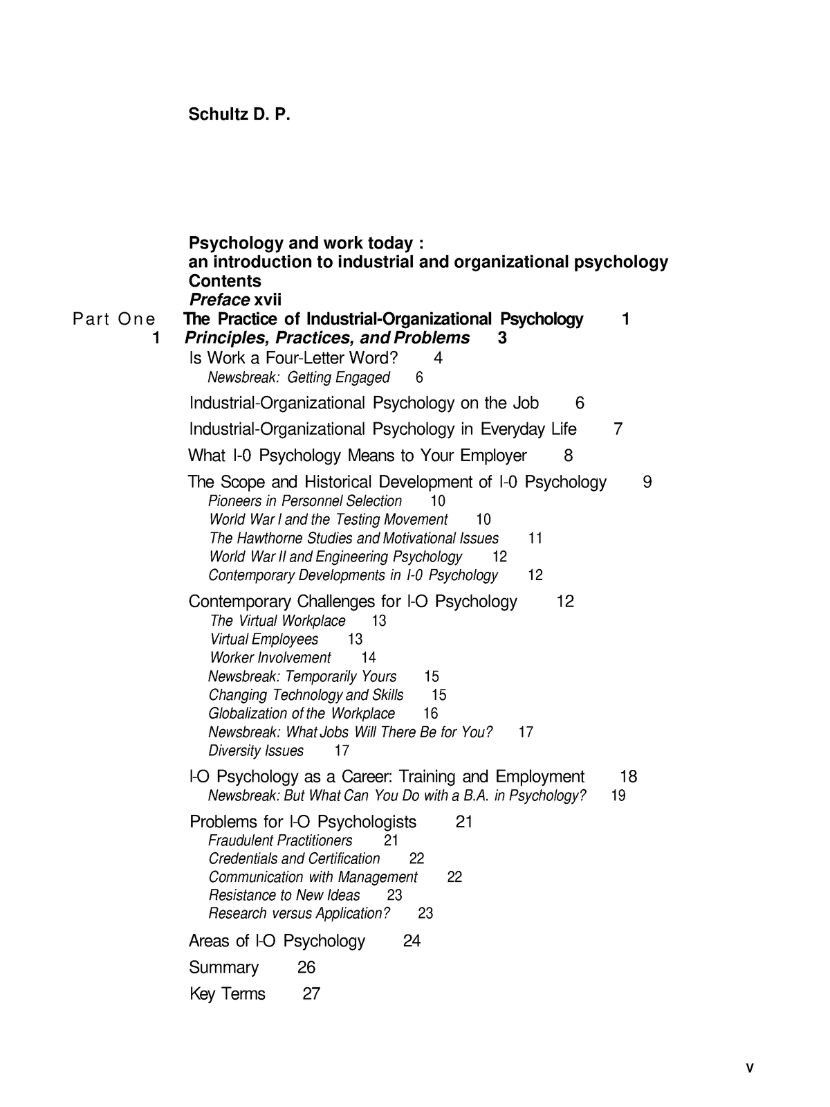 Psychology and work today - Schultz D. P. Psychology and work today ...