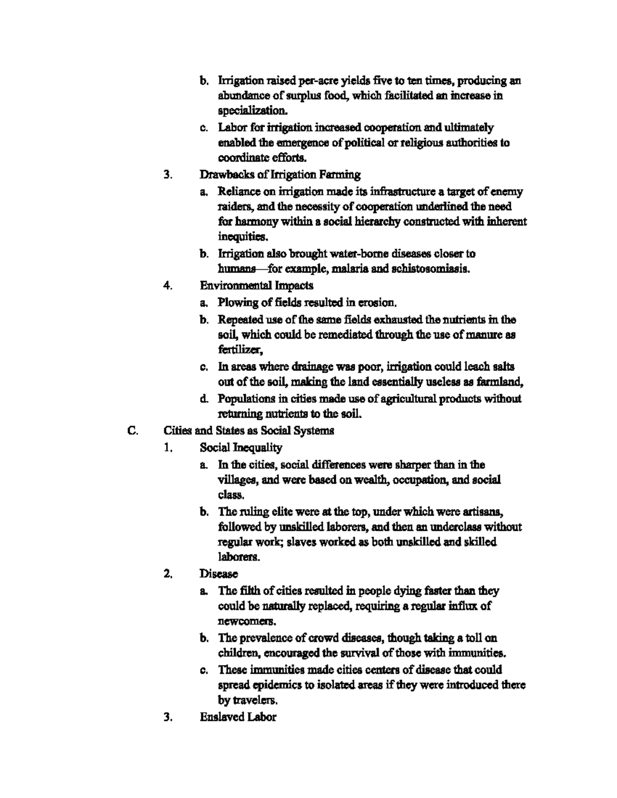 Ch03-outline-5 - HONR World History Dr. McCoy - HIST 1027 - Studocu