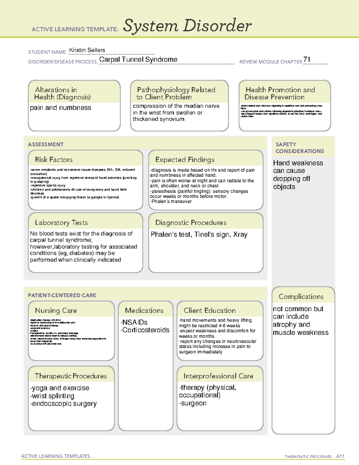 carpal-tunnel-nsg4052-active-learning-templates-therapeutic-procedure