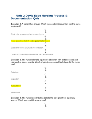 evolve elsevier case study answers