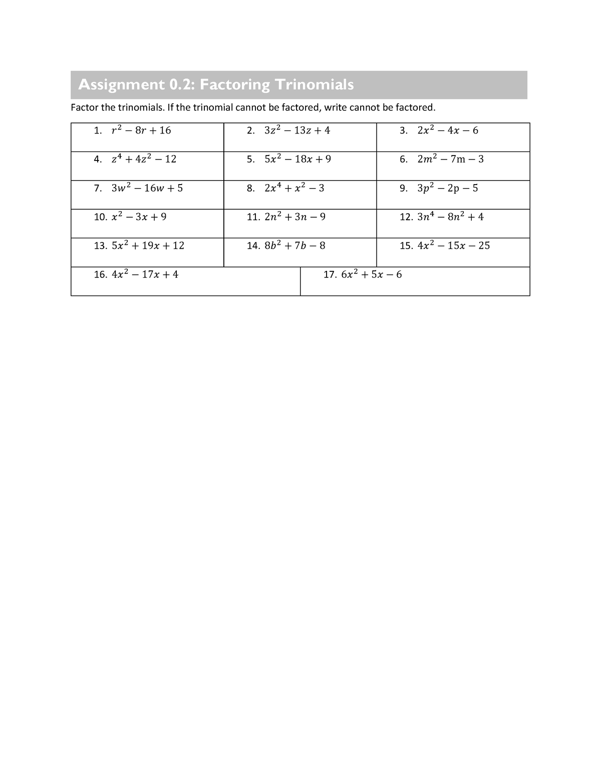 hw-0-2-factoring-trinomials-factor-the-trinomials-if-the-trinomial