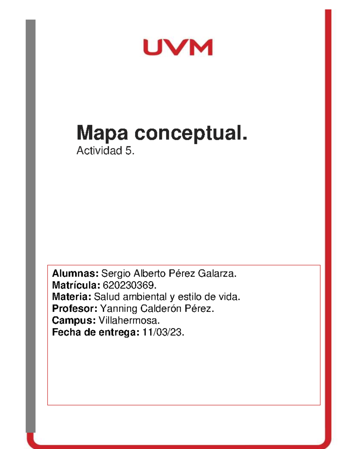 A#5 SAPG - Actividad 5 - Mapa conceptual. Actividad 5. Alumnas: Sergio ...