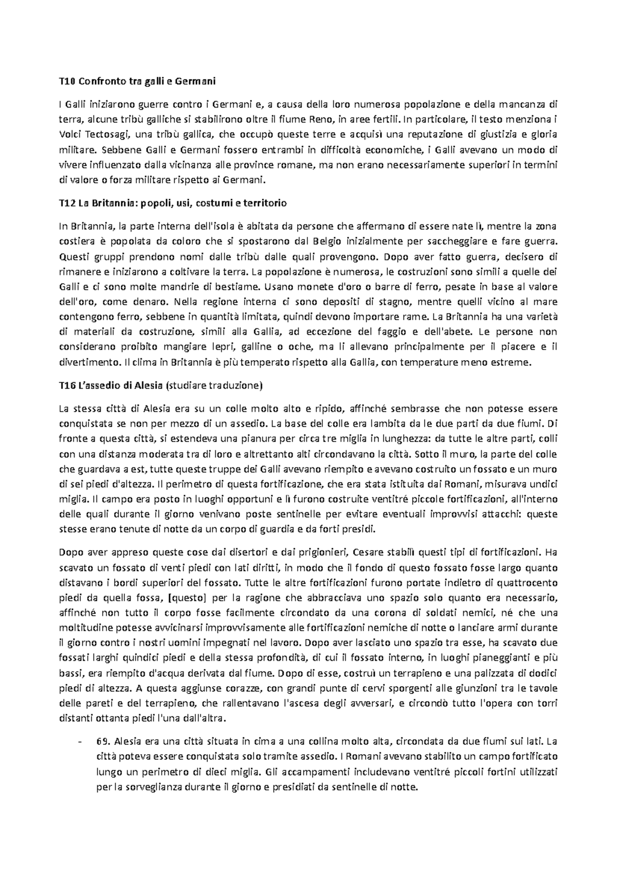 T10 Confronto tra galli e Germani (Ripristinato automaticamente) T10