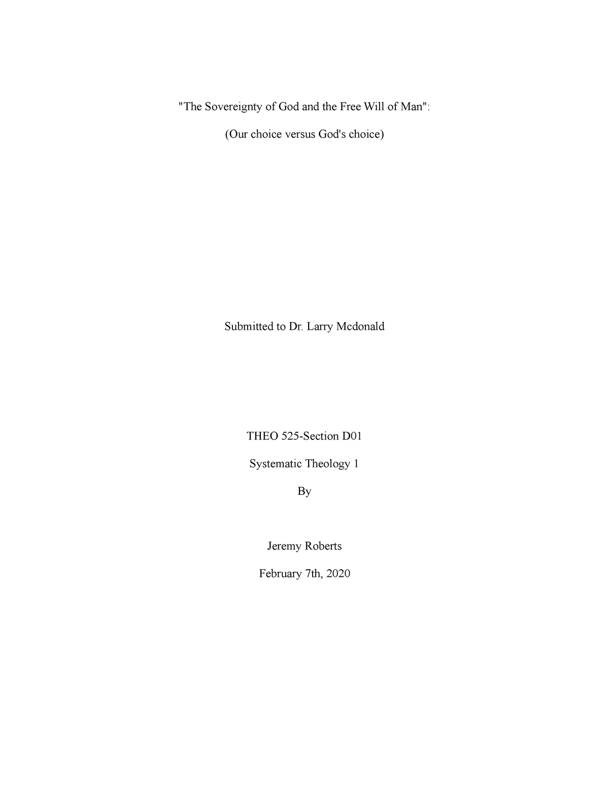 theo 525 research paper proposal